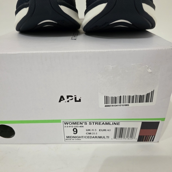 APL Athletic Women's Streamline Running Sneakers in Navy - Size 9 - Picture 9 of 9